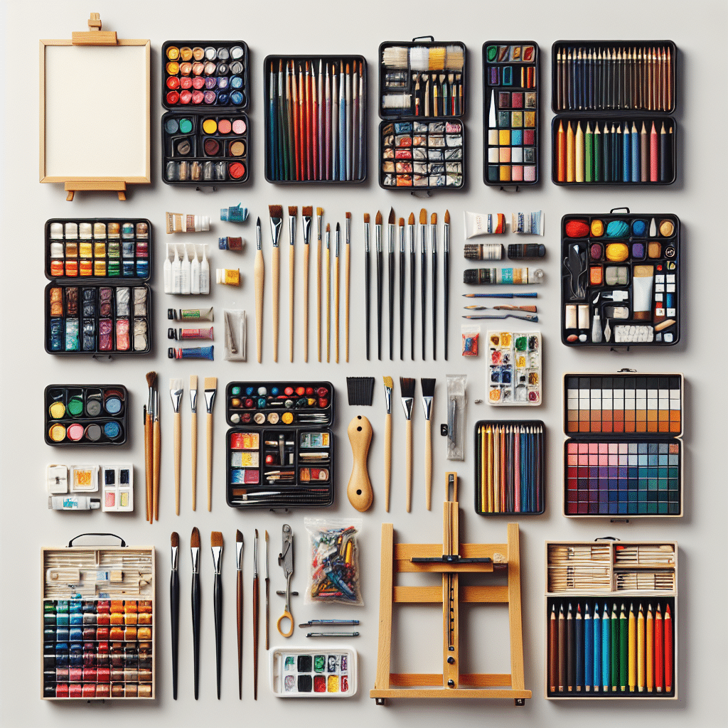 10 Art Supplies Kits For Budding Artists 10 Art Supplies Kits For Budding Artists