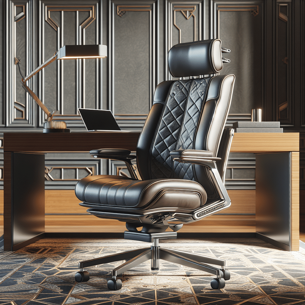 Ergonomic Office Luxury X Chair X4 Leather Executive Chair Review